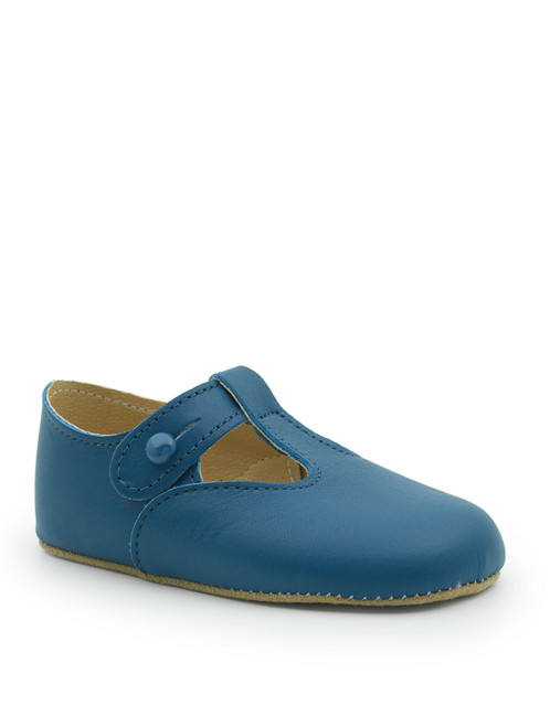 baby boys blue pram shoes