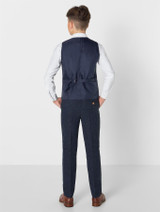 Boys donegal navy suit