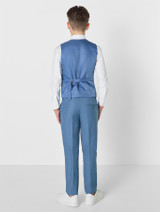 Boys blue prom suit