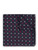 Boys navy hanky with England spot pattern