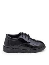 baby boys black shoes