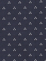 Boys navy elasticated bow tie