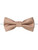 Boys elasticated gold bow tie