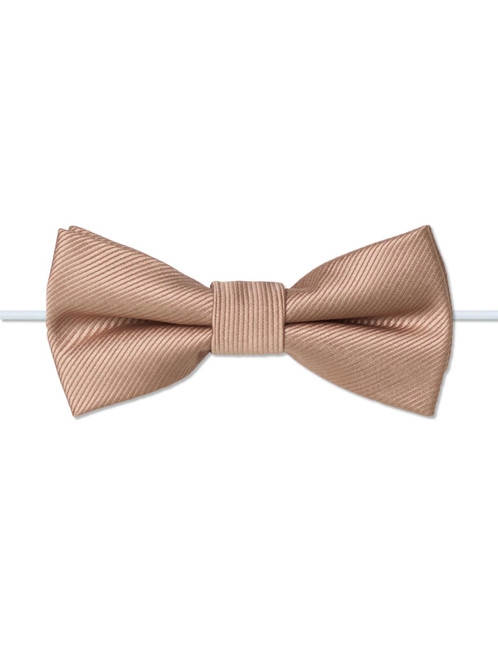Boys elasticated gold bow tie