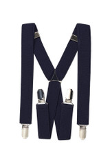 Boys navy braces