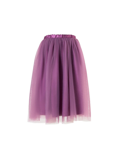 Girls dusky quartz midi skirt