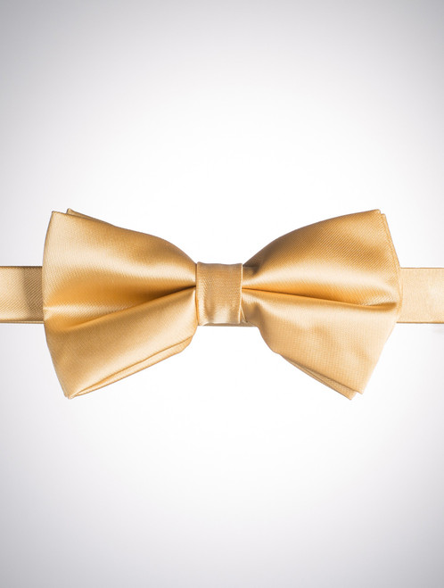 Boys gold dickie bow