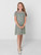 Girls green sustainable dress