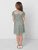 Junior bridesmaids green dress