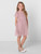 Girls pink bridesmaid dress