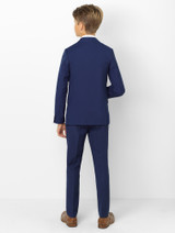 Boys navy & grey suit - Monaco