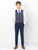 Boys navy & check suit - Monaco