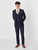 French navy pageboy suit