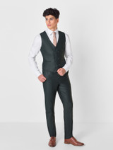 Forest green prom suit