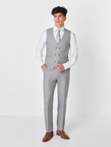 Slate grey wedding suit for boys