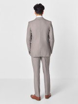 Beige boys prom suit
