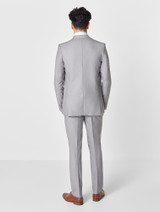 Boys light grey wedding suit