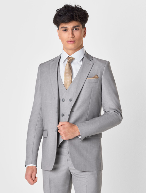 Boys cool grey suit