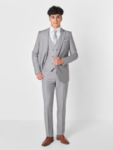 Boys Slate grey wedding suit