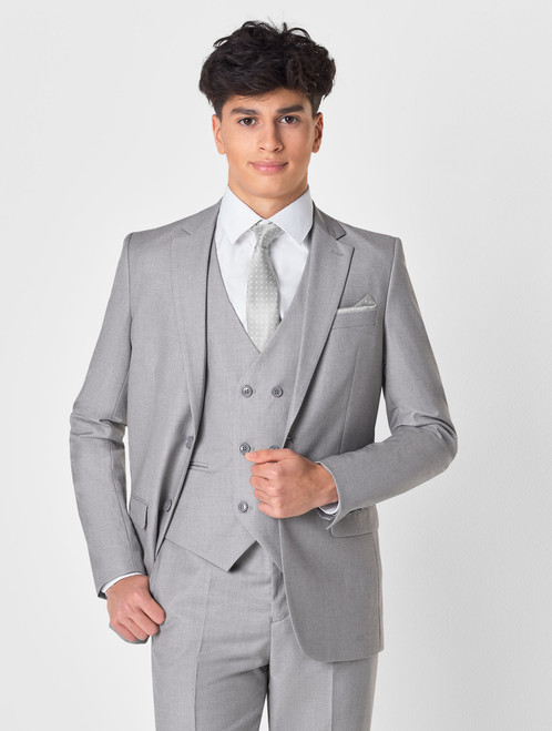 Boys slate grey suit