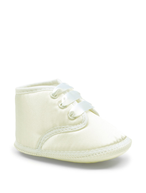 Girls ivory baby shoes