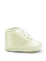 Girls ivory baby shoes
