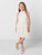 Girls ivory sustainable communion dress