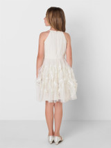 Girls ivory dress