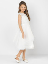 girls ivory dress