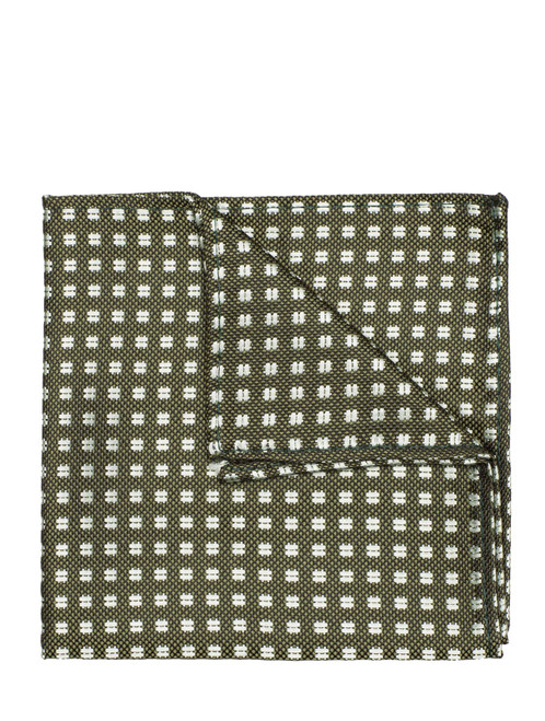 boys olive hashtag hanky
