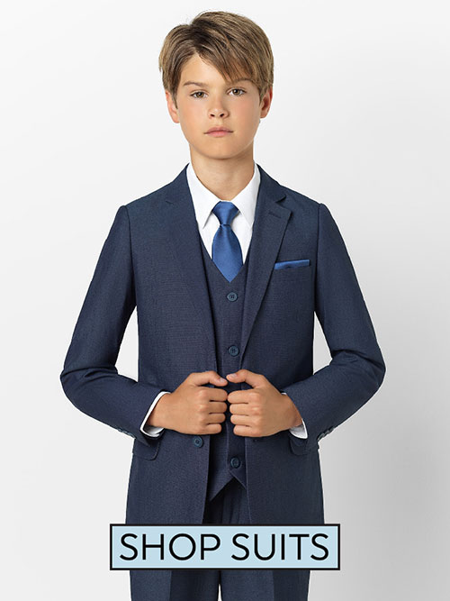 Shop discounted boys suits at Roco Clothing