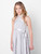 Girls grey lace dress