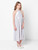Grey flower girl dress