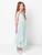 Girls sage occasion dress