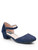 girls navy party shoe