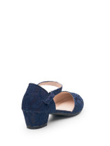 Navy prom shoes