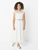 Girls ivory dress