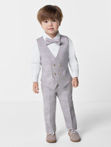 boys grey page boy suit