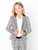 Girls grey prom suit