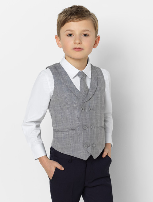 Paisley of London check waistcoat suit