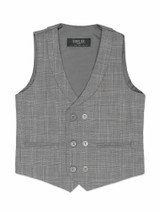Boys grey waistcoat