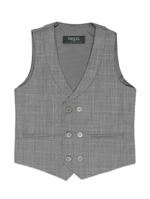 Boys grey waistcoat