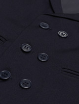 Boys navy waistcoat - David