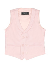 boys pink wedding waistcoat