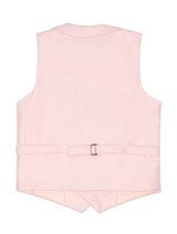 Boys pale pink waistcoat - David