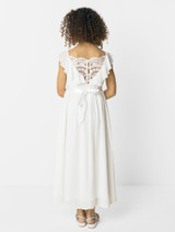 Kids ivory dress