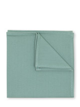 Boys sage green pocket square