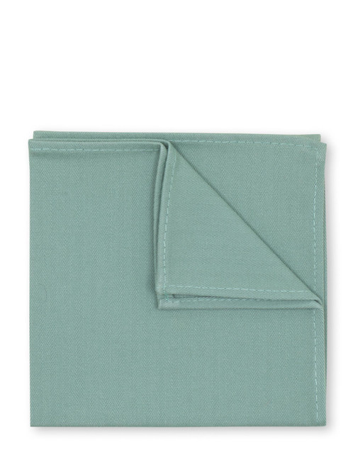 Boys sage green pocket square
