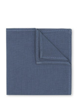Boys vintage blue pocket square