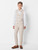 Beige pageboy suit